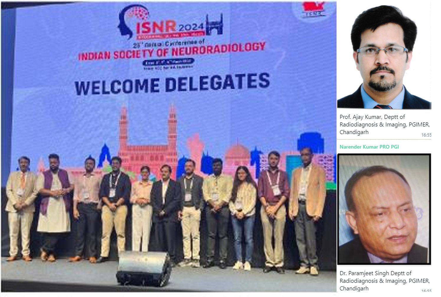 ਪ੍ਰੋਫੈਸਰ ਡਾ: ਪਰਮਜੀਤ ਸਿੰਘ ਨੇ ISNR-2024 ਵਿਖੇ ਵੱਕਾਰੀ ਡਾ: ਪੀ ਸ਼ੈਟੀ ਮੈਮੋਰੀਅਲ ਓਰੇਸ਼ਨ ਦਿੱਤਾ।